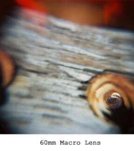 60 mm lens accessory for Holga Camera