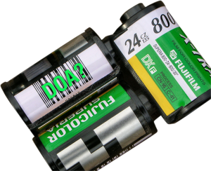 Fuji Film Rolls of film
